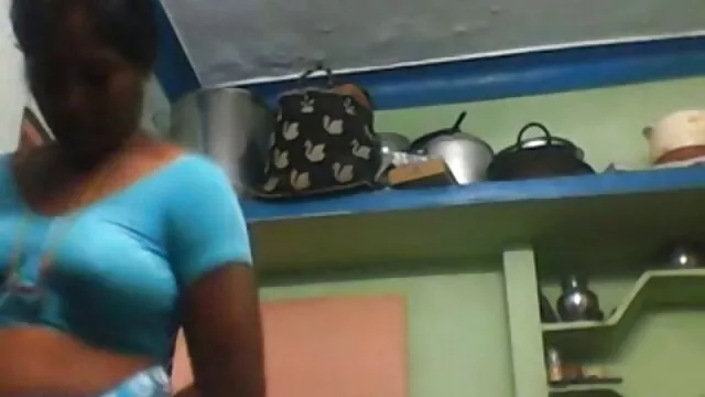 Young porn model in porno dans une cuisine bikini wants to suck dick to cum